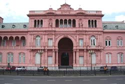 La Rosada in Buenos Aires.