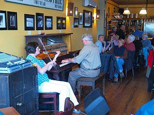 Music at the Red Shoe in Mabou