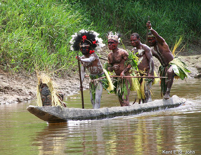 Deep In The Jungles Of Papua New Guinea