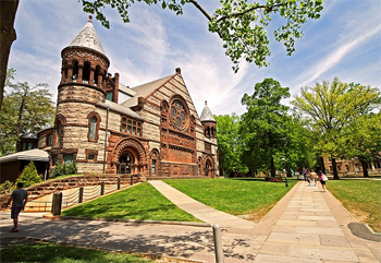 Alexander Hall a Princeton University in New Jersey. 