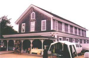 The Grange Hall hosts an artisan festival, an antiques show, and a farmer’s market.