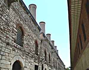 The kitchen chimneys at Topkapi Palace