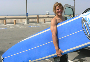 huntington beach surfer