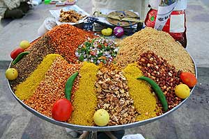 Street food near Jal Mahal