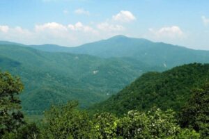 Cold Mountain, North Carolina, where the movie was filmed.