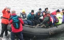 Zodiac in Antarctica