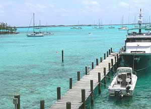 Elizabeth Harbor, Exuma Cays.