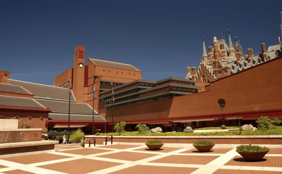 The British Library in London.