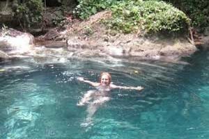 Reach Falls, Port Antonio Jamaica.