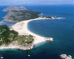 Rodas Beach, Galicia