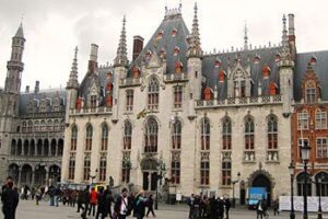 Provincial government building in Bruges, Belgium