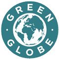 green globe logo 120