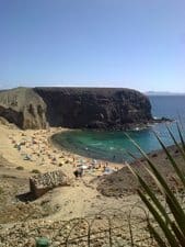 Playa Papagayo beach