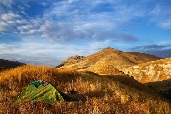 Campsite in Kurdistan.