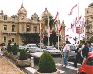 Monte Carlo's famous casino.