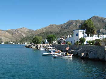 Jennifer Barclay made the switch from working in London to this idyllic Greek island village.