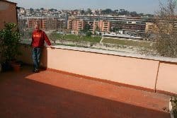 John on the terrace.