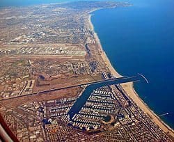 Marina del Rey was created in the early 1960s as a place to more yachts owned by Hollywood stars and other residents of Los Angeles.