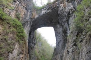 The Natural Bridge in Western Virginia. Dan Peltier photos