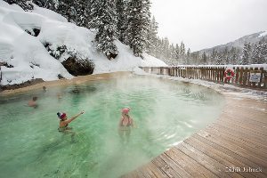 Granite hot springs