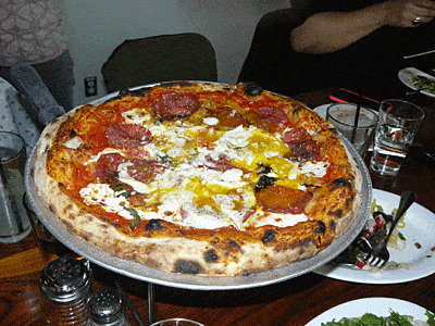 The secret pizza at Area Four