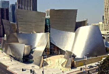 Disney Hall, downtown Los Angeles.