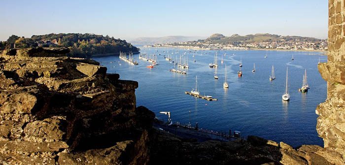 View from Conwy Castle