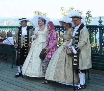 Millions of people from all over the world visit Quebec every year.