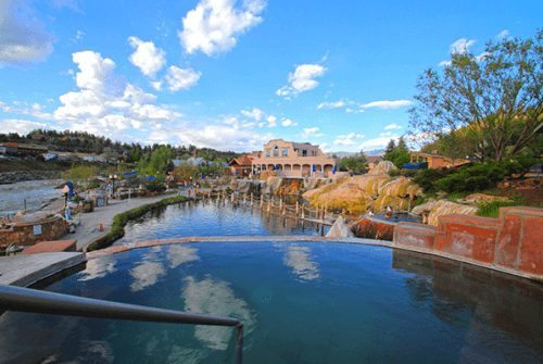 Pagosa Hot Springs was first used by the Southern Ute Indians hundreds of years ago. Today, it is a year-round attraction. Photo credit Colorado.com
