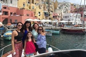 On Italy's Amalfi coast on the island of Procida.