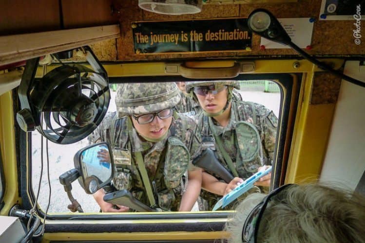 The Checkpoint at the DMZ.