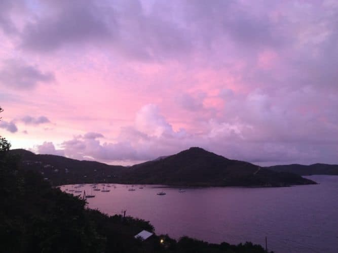 Sunset at Coral Bay, St John,Virgin islands | GoNOMAD Travel