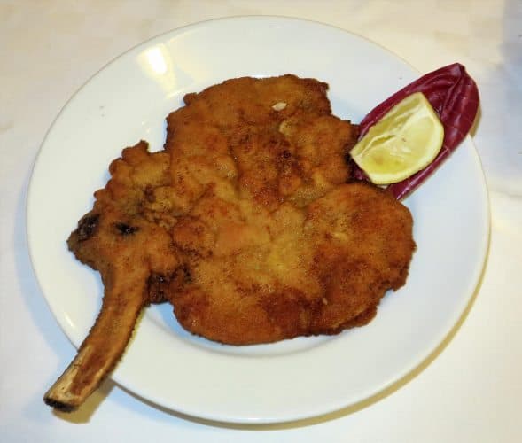 Veal Milanese, at the source.