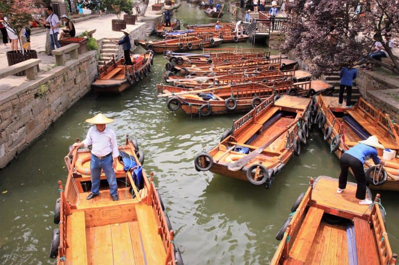 Boats at Tongli.