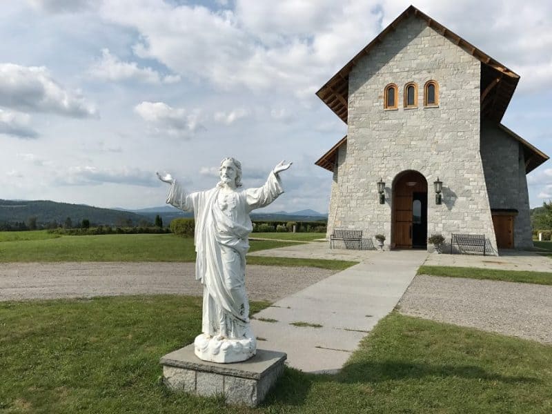 A Chapel along the route of the Kingdom Trails network.