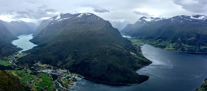 A view of the Loenfjord from the Skylift that everyone should get a chance to see in their lifetime. Jay Fleming photos.