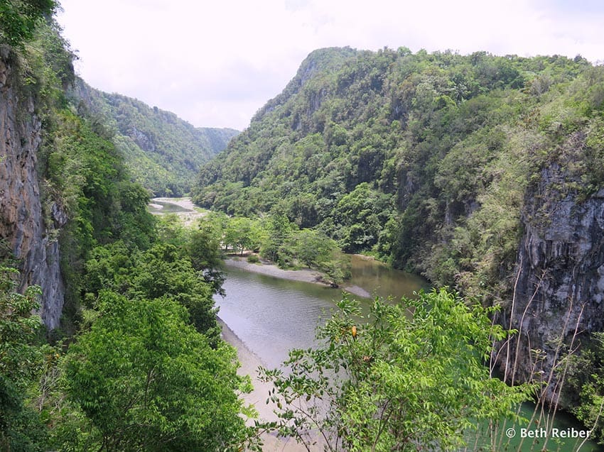 The Yumuri River, one of many in Baracoa