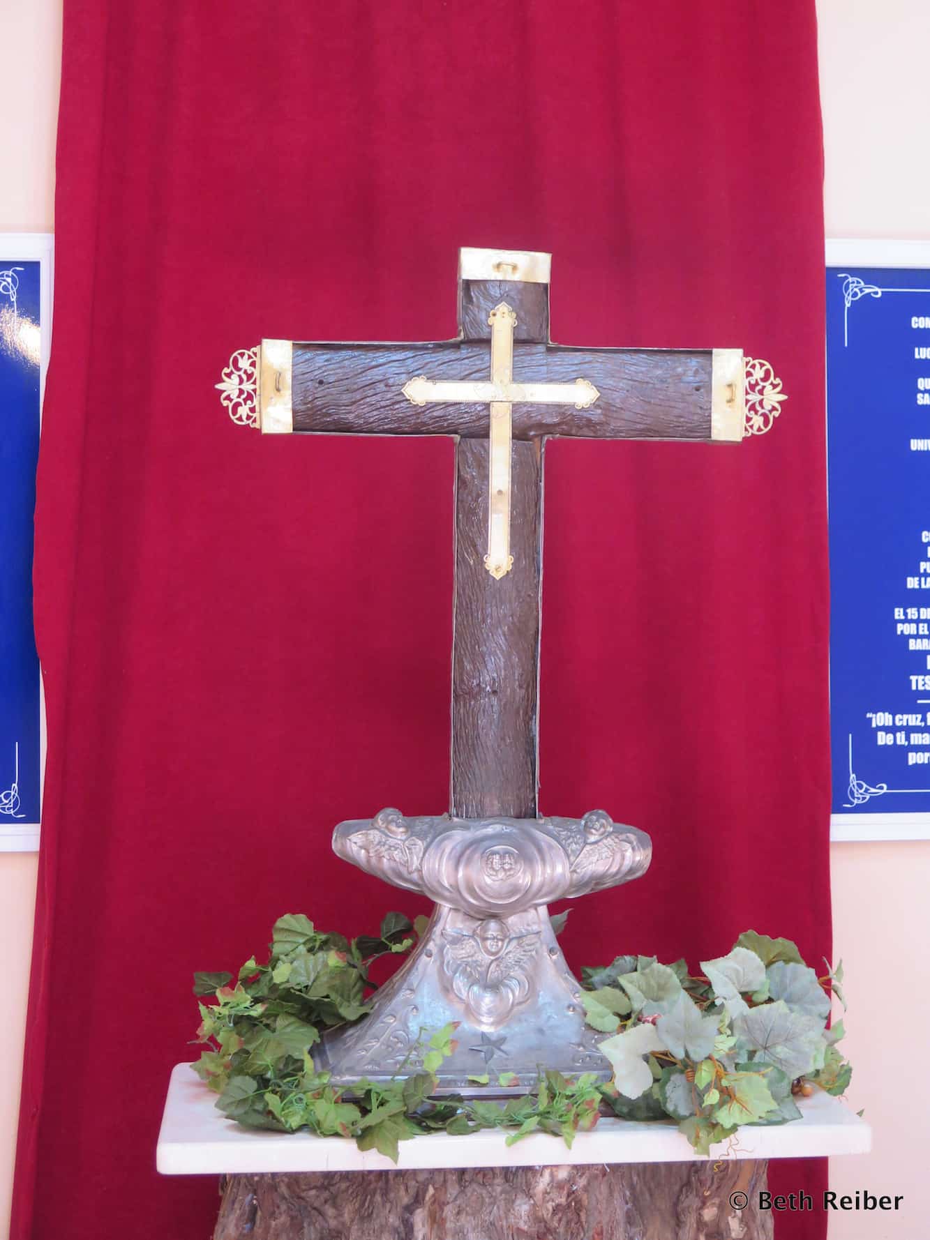 The only surviving of 29 crosses left by Christopher Columbus in Cuba