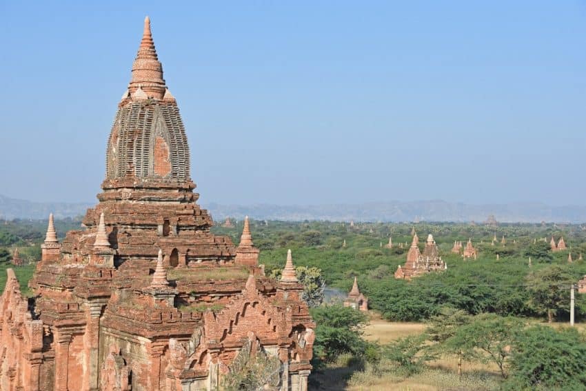 Bagan, Myanmar is full of beautiful temples. Mike Smith/Asiaphoto stock photos. Mandalay is another city in Myanmar.