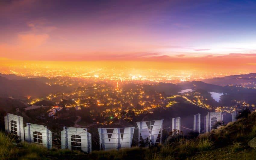 Hollywood sign