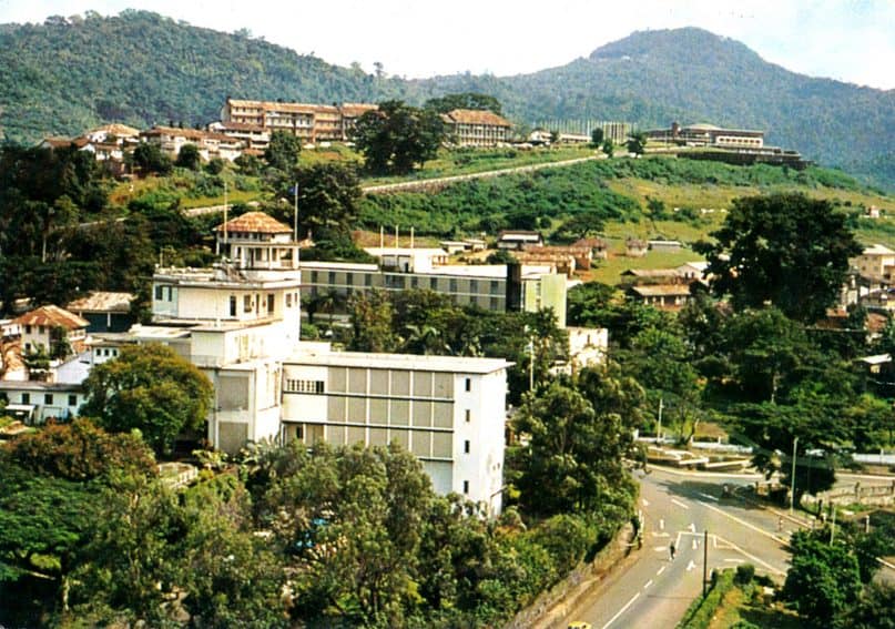 Freetown, Sierra Leone's capital city.