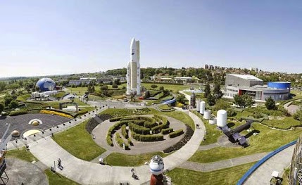 Cite de LeSpace is an amusement and educational park outside of the city of Toulouse.