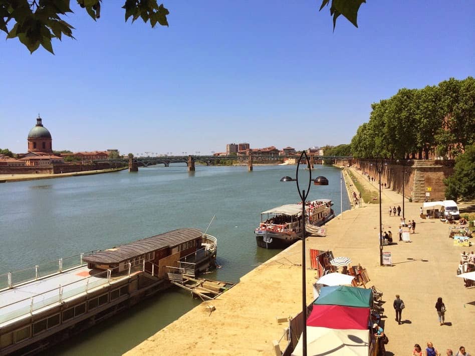 The Toulouse waterfront.