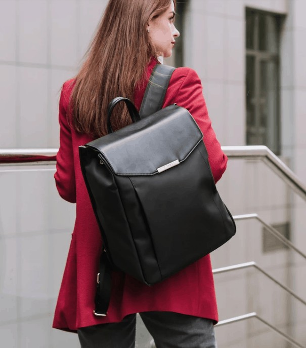 Gift Guide: Astrid Vegan backpack. No leather.