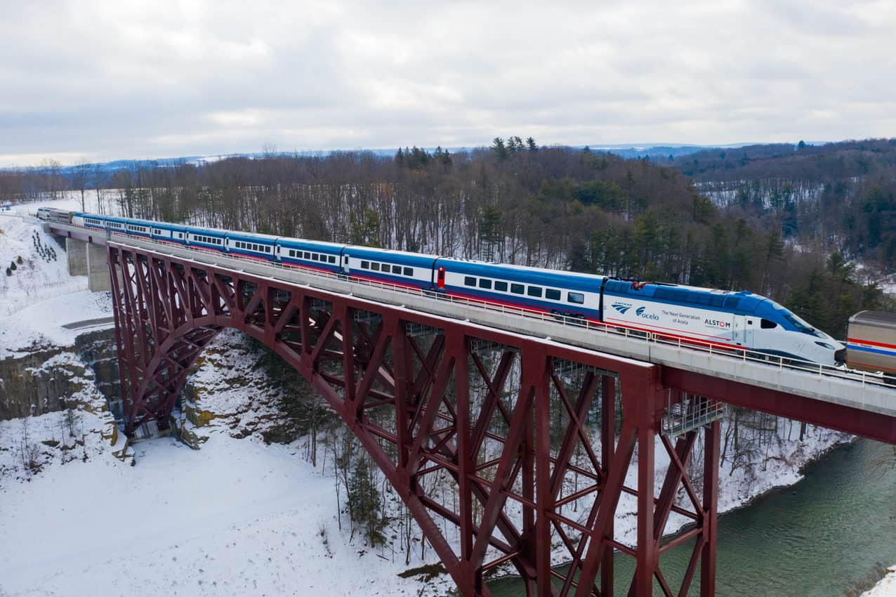 Amtrak S New Acela Trainsets On The Move Gonomad Travel