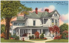 Thomas Wolfe's childhood home in Asheville, NC.