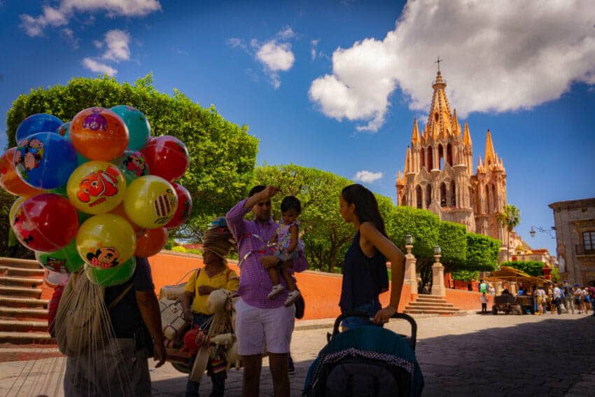 El Jardín, la Plaza de Armas de San Miguel de Allende