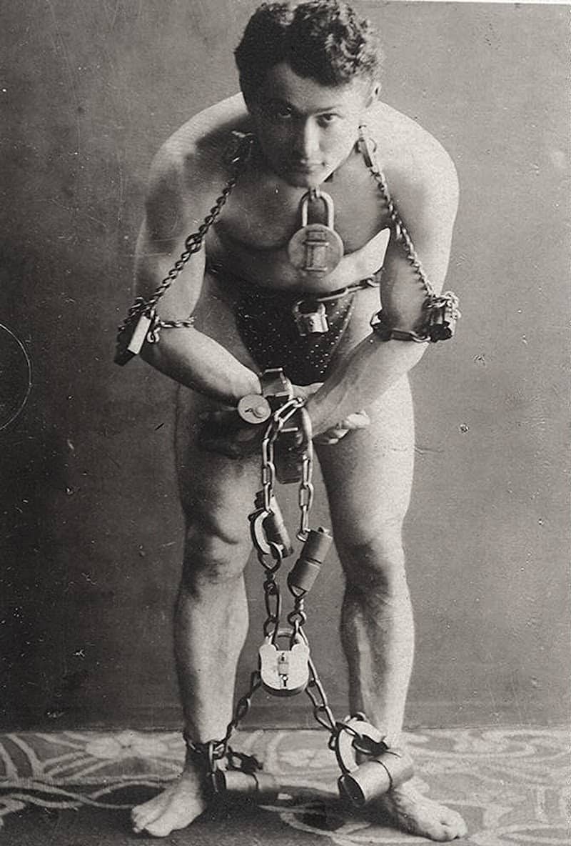 Houdini was a master of escape.