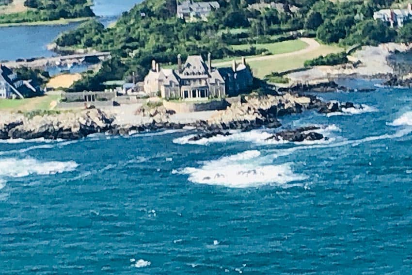 Jay Leno's mansion in Newport RI