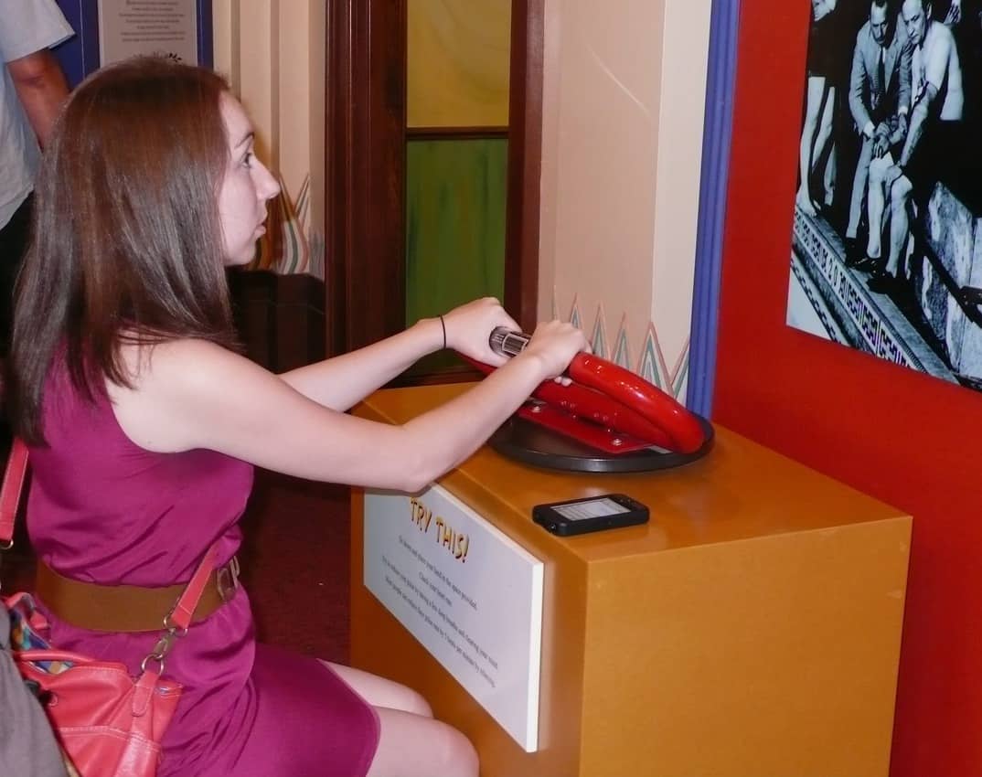 Museum visitors can see if they have Houdini’s skills.